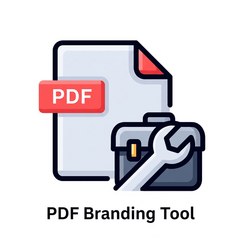 Add branding to PDF files tool