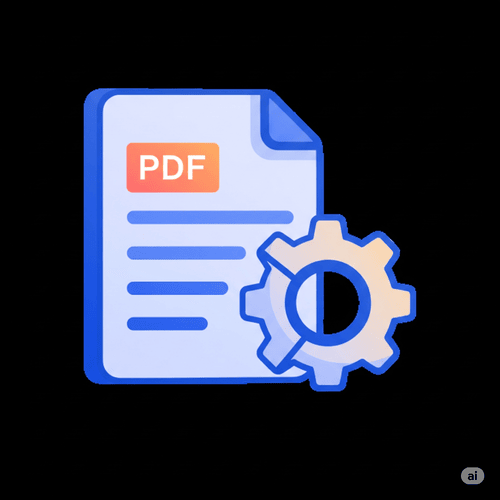 Edit PDF metadata tags tool